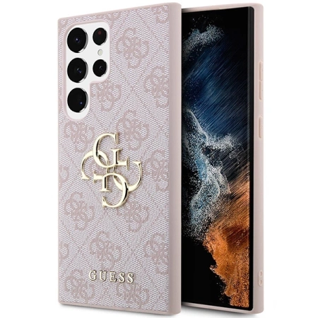 GUESS ETUI DO SAMSUNG S23 ULTRA S918 HARDCASE BIG METAL LOGO ZABEZPIECZENIE