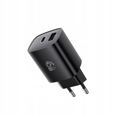 PALPRO SZYBKA ŁADOWARKA DO TELEFONU 2X USB-C USB-A KOSTKA DO ŁADOWARKI 45W