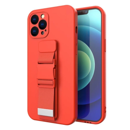 HURTEL ETUI ROPE CASE SILIKONOWE DO XIAOMI REDMI 10 Z SMYCZĄ TOREBKA PASEK