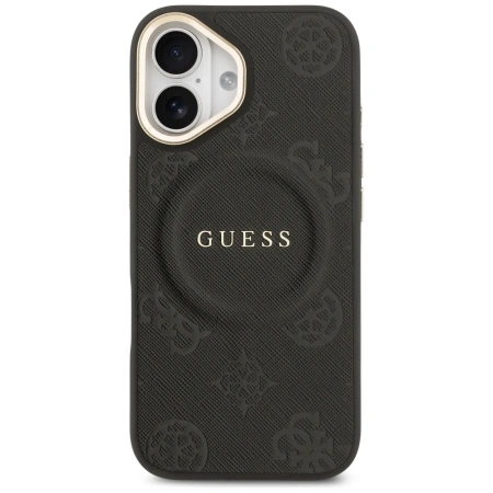GUESS ETUI PEONY HOT STAMP MAGSAFE DO IPHONE 17 CASE DESIGN LUKSUSOWE