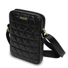 Guess Torba GUTB10QLBK 10 czarna/blackQuilted Tablet Bag