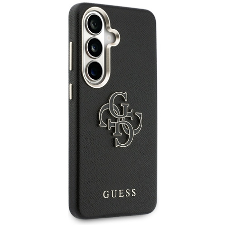 Etui Guess Grained Big 4G Metal Logo do Samsung Galaxy S26 czarny