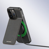Etui portfel Dux Ducis Rafi Mag z podstawką 3w1 do iPhone 13 Pro z MagSafe i blokadą RFID - czarne