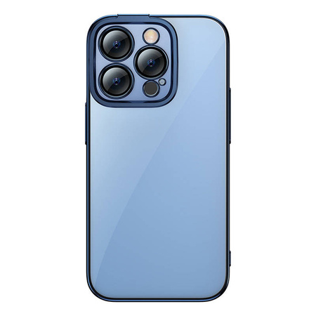 BASEUS ZESTAW OCHRONNY ETUI I SZKŁO HARTOWANE DO IPHONE 14 PRO MAX GLITTER