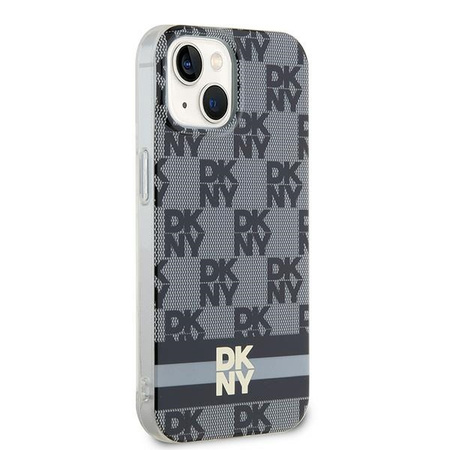 DKNY ETUI HARDCASE DO IPHONE 15 PLUS 14 PLUS 6.7 IML CHECKERED MONO