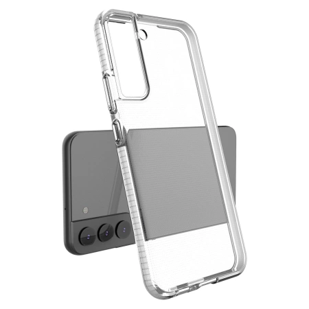 HURTEL POKROWIEC ETUI SPRING CASE DO SAMSUNG GALAXY S22 PLUS ŻELOWE Z RAMKĄ