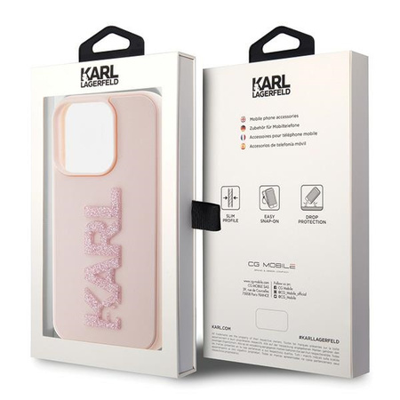 KARL LAGERFELD ETUI CASE POKROWIEC DO IPHONE 15 PRO MAX OCHRONNE HARDCASE
