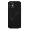 Guess GUHCP12SLSVSBK iPhone 12 mini 5,4" czarny/black hardcase Script Vintage