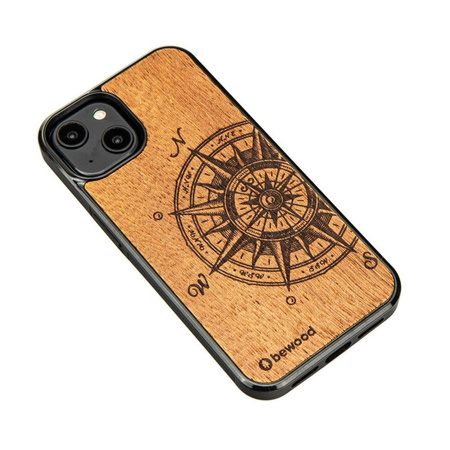 Etui drewniane na iPhone 15 Plus Bewood Traveler Merbau