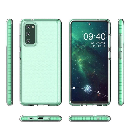 HURTEL SPRING CASE POKROWIEC DO SAMSUNG GALAXY A12 GALAXY M12 ŻELOWE