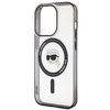 Karl Lagerfeld KLHMP15SHKHNOTK iPhone 15 6.1" transparent hardcase IML Karl`s Head MagSafe