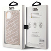 KARL LAGERFELD ETUI HARDCASE DO IPHONE 11 XR 6.1 QUILTED K PATTERN OCHRONNE