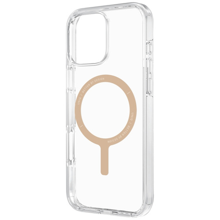 UNIQ ETUI CLARIO DO IPHONE 16 PRO MAX ZŁOTY DO MAGSAFE ŁADOWANIE