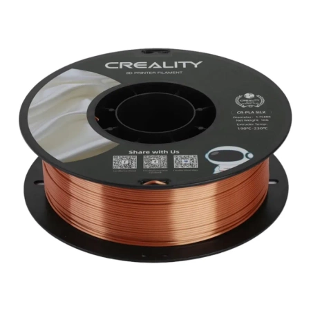 CREALITY FILAMENT CR-SILK PLA DO DRUKARKI 3D MIEDZIANY 1.75MM WYSOKA JAKOŚĆ