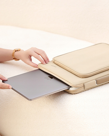 INNOSTYLE TORBA NA LAPTOPA 13 WODOODPORNA ETUI CASE OMNIPROTECT BEŻOWA