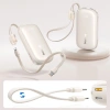 Powerbank Baseus EnerFill FC21 Qpow 3 Ultra 10000mAh 22,5W z dołączonym kablem-smyczą - beżowy