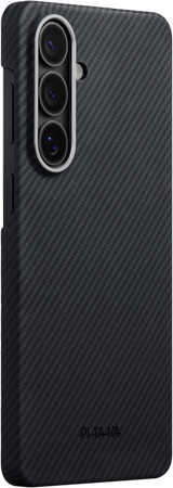 Pitaka Edge Case, Black/Grey Twill (Aaron Button) - Samsung Galaxy S26+