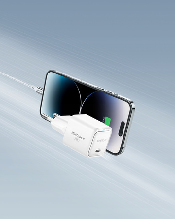 INNOSTYLE SZYBKA ŁADOWARKA KOSTKA USB-C 20W USB TYP C GAN II DO IPHONE LED