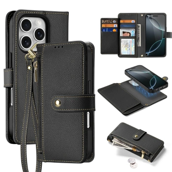 DUX DUCIS ETUI SKÓRZANE DO IPHONE 16 PRO MAX LAVA MAGNETYCZNE ZAMKNIĘCIE