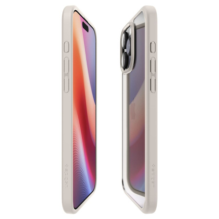 SPIGEN ULTRA HYBRID ETUI DO IPHONE 16 PRO OCHRONNE Z PRZEŹROCZYSTĄ POWŁOKĄ