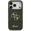 Etui Guess Silicone Big 4G Script do     iPhone 17 Pro khaki