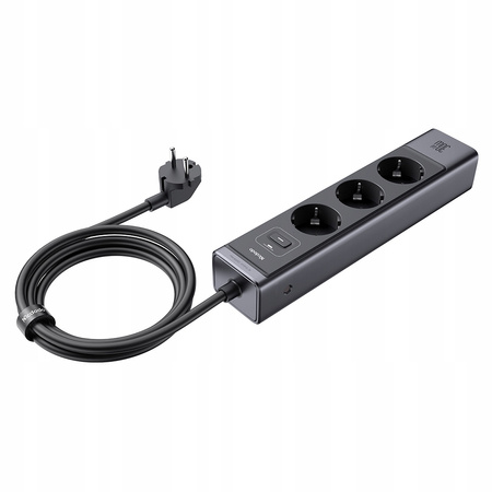 MCDODO ŁADOWARKA SIECIOWA LISTWA ZASILAJĄCA GAN TYP C 6X USB-C USB AC 1,5M