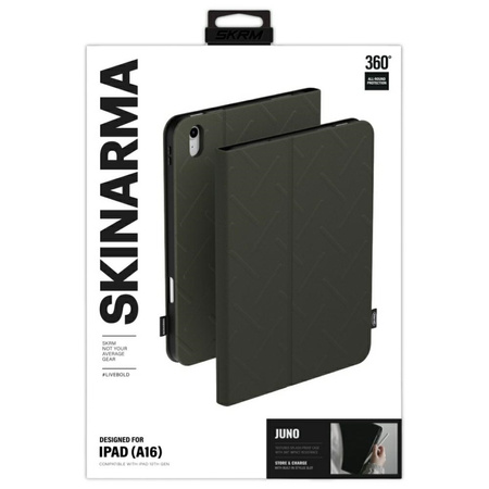 Etui Skinarma Juno do iPad 11 A16 (2025) oliwkowy