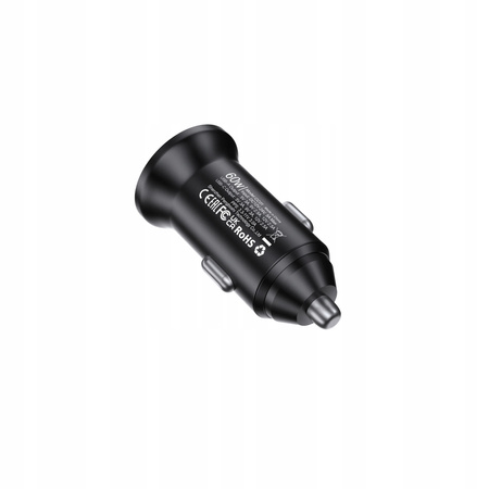 PALPRO SZYBKA ŁADOWARKA SAMOCHODOWA DO TELEFONU LAPTOPA 2X USB-C USB-A 60W