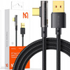 MCDODO KABEL USB-C KĄTOWY SZYBKIE ŁADOWANIE DO SAMSUNG USB TYP C 6A 100W 2M