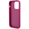 Etui Guess Strass Metal Logo do iPhone 15 Pro Max - różowe