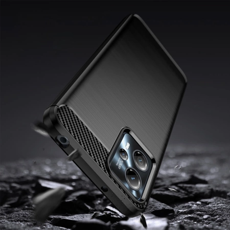 HURTEL ETUI CARBON CASE DO MOTOROLA MOTO G13 POKROWIEC SILIKONOWY KARBONOWY