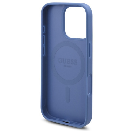 GUESS POKROWIEC DO IPHONE 16 PRO 6.3 DO MAGSAFE HARDCASE FLOWERS PRINT