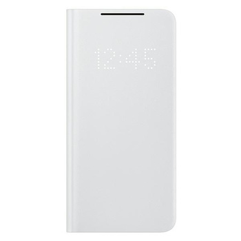 Etui Samsung EF-NG996PJ S21+ G996jasno szary/light gray LED View Cover