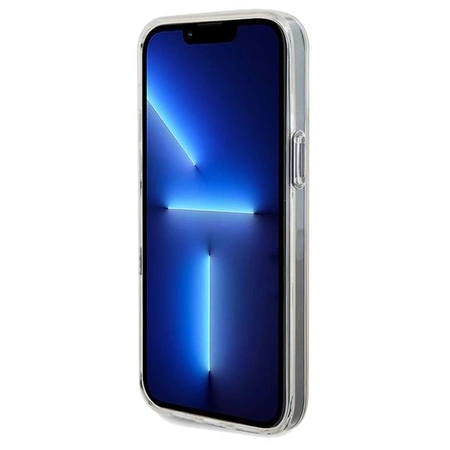 Etui Guess IML Faceted Mirror Disco Iridescent na iPhone 13 Pro / 13 - wielokolorowe