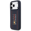 Etui Red Bull Silicone Oversize Vertical Logo MagSafe do iPhone 17 Pro granatowy