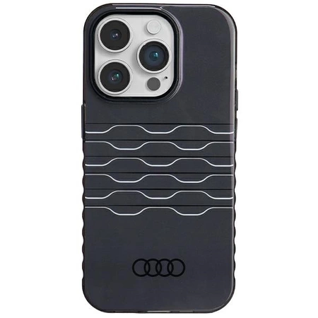 Etui Audi IML MagSafe na iPhone 14 Pro - czarne