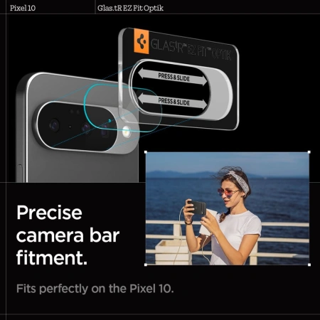 SPIGEN OCHRONA APARATU GLAS.TR CAMERA PROTECTOR 2-PACK DO GOOGLE PIXEL 10