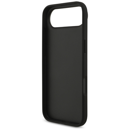 Etui Guess Grained Big 4G & Classic Logo do iPhone Air czarny