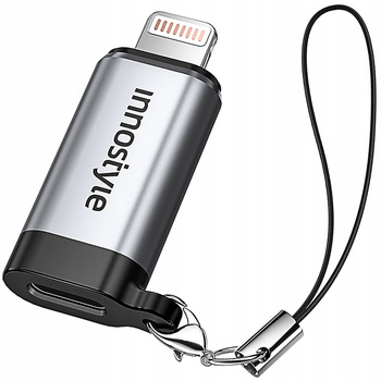 INNOSTYLE ADAPTER PRZEJ艢CI脫WKA USB-C USB TYP C DO LIGHTNING IPHONE 12 13 14