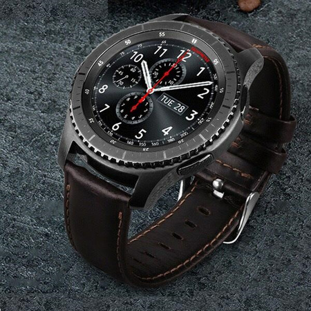 BELINE PASEK DO ZEGARKA 22MM GT CIEMNY BRAZ DO GARMIN SAMSUNG HUAWEI MIĘKKI