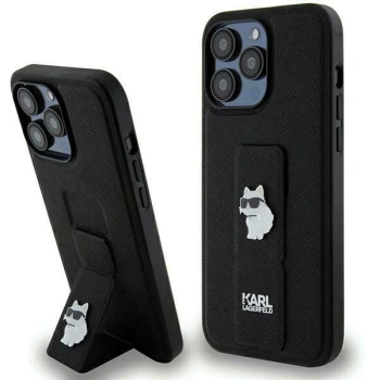 KARL LAGERFELD ETUI DO IPHONE 13 PRO 13 6,1 HARDCASE GRIPSTAND SAFFIANO