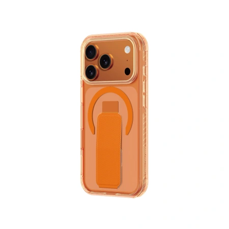 Etui AMAZINGTHING Titan Pro Holder na iPhone 17 Pro kompatybilne z MagSafe - pomarańczowe