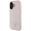 GUESS ETUI DO IPHONE 16 PEONY DO MAGSAFE Z LOGO TRIANGLE GRINED HOT STAMP