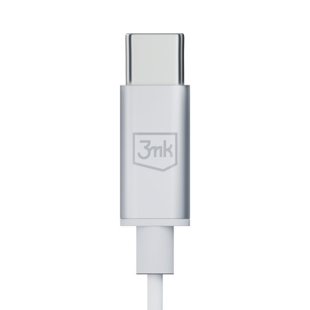 3MK SŁUCHAWKI PRZEWODOWE DO USB-C DO TELEFONÓW KOMPUTERÓW DOSKONAŁY DŹWIĘK
