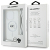 KARL LAGERFELD ETUI DO IPHONE 16 PRO 6.3 HARDCASE TRANSPARENT CROSSBODY