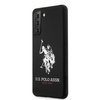 Etui U.S. Polo Assn. Silicone Logo na Samsung Galaxy S21 - czarne