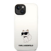 Karl Lagerfeld KLHCP14MSNCHBCH iPhone 14 Plus 6,7" hardcase biały/white Silicone Choupette