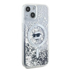 KARL LAGERFELD ETUI HARDCASE LIQUID GLITTER CHOUPETTE HEAD DO IPHONE 15 14