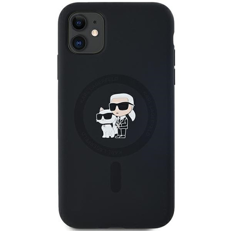 KARL LAGERFELD ETUI HARDCASE DO IPHONE 11 Xr 6.1 SILIKONOWE DO MAGSAFE