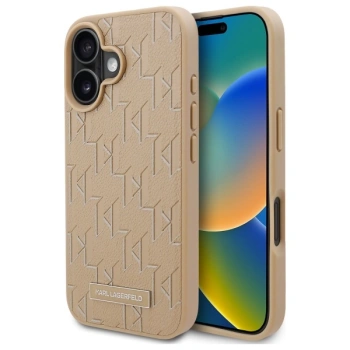 KARL LAGERFELD CASE DO IPHONE 16 6.1 DO MAGSAFE Z HOT STAMP HARDCASE